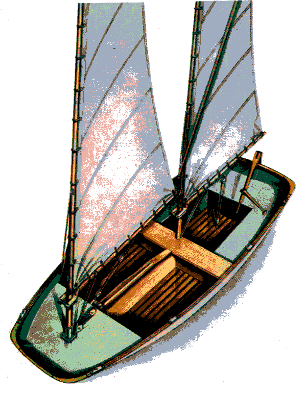 Лодка для детей BUMBLEBEE II. Набор для постройки., 2023 года